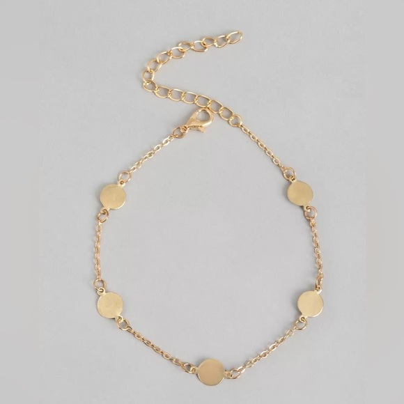 New set of 6 Gold Plated Anklets Moon Stars - Picture 9 of 16